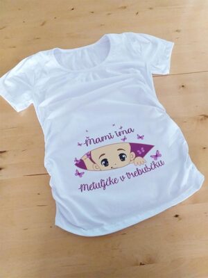 Outlet - Metuljčki - Nosečniška bela L