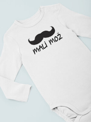 Smešen bodi in majica za otroke - Mali mož