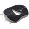 Ortopedska-sedezna-blazina-Memory-Foam-dimenzija Ergonomska sedežna blazina za nosečnice in mamice MomComfort
