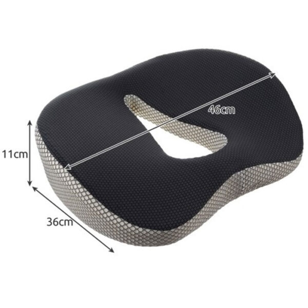 Ortopedska-sedezna-blazina-Memory-Foam-dimenzija Ergonomska sedežna blazina za nosečnice in mamice MomComfort